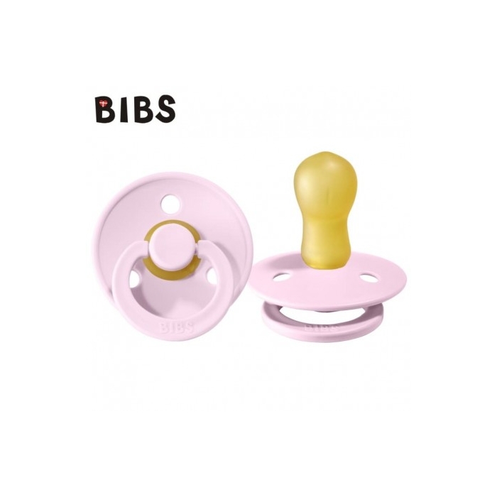 Smoczek Uspokajający Hevea Organic Baby Pink 18m+ | BIBS