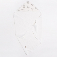 Bambusowy ręcznik niemowlęcy 75x75cm - Botanical | BimBla