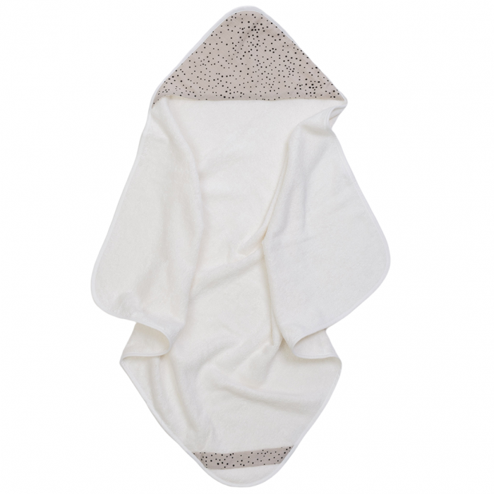 Bambusowy ręcznik niemowlęcy - Dust - beż | BimBla