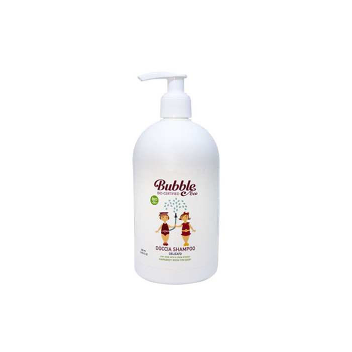 Organiczny płyn do ciała i włosów dla dzieci 500ml 0m+ | Bubble&CO