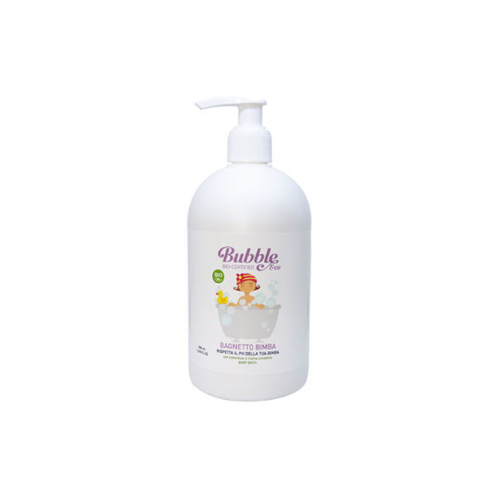 Organiczny płyn do kąpieli dla dziewczynki 500 ml 0m+ | Bubble&CO