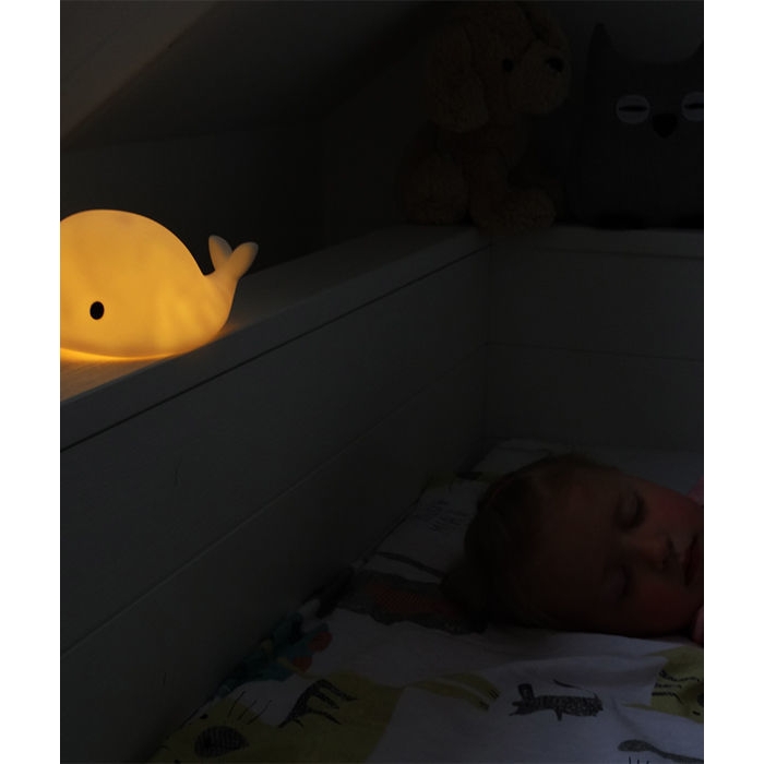 Lampka Nocna LED Wieloryb Moby | Flow