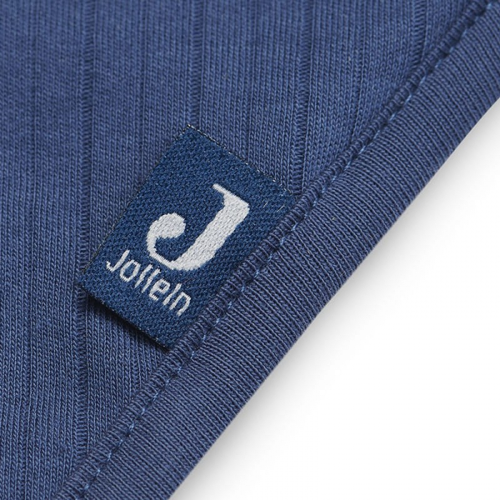 Śliniaki bandany Basic Stripe Jeans Blue 2szt | Jollien