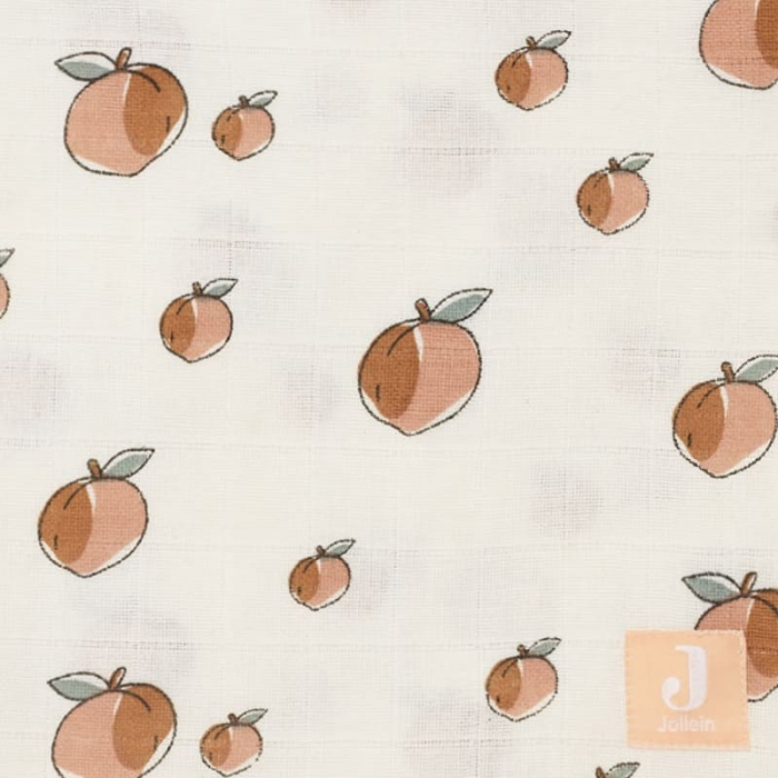 Pieluszki niemowlęce Hydrophlic Cotton - Peach 3pk | Jollein