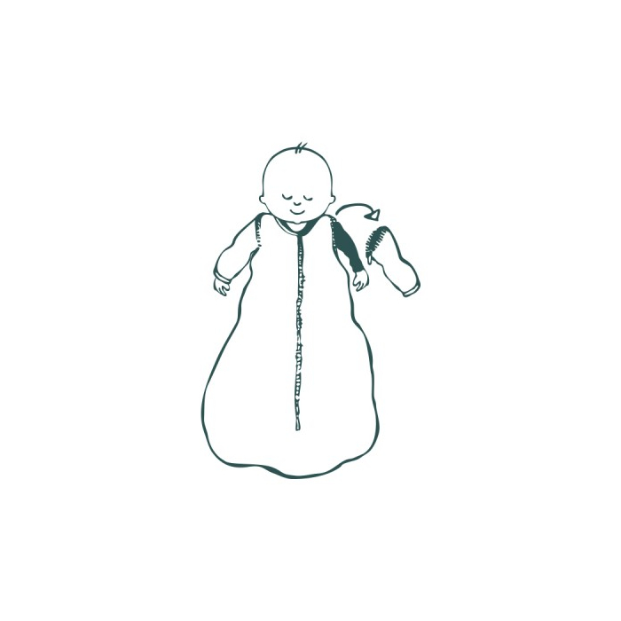 Śpiworek Dla Dzieci z odpinanymi rękawami - Polar 18-36m 2.2 Tog | Jollein