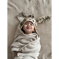 Ręcznik niemowlęcy 100% bambus - Pastelo Gelato | Makaszka