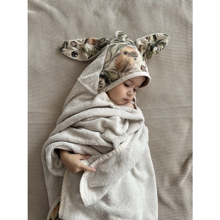 Ręcznik niemowlęcy 100% bambus - Nature Symphony | Makaszka