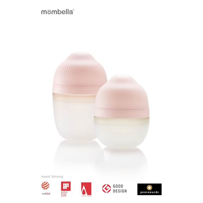 Butelka Antykolkowa dla Noworodka Roze Silikonowa 210ml | Mombella