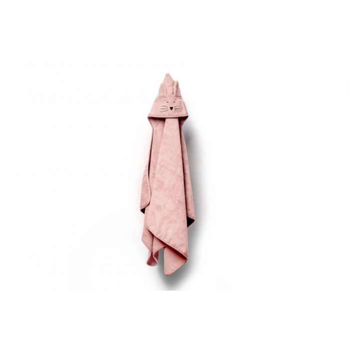 Bambusowy duży ręcznik Pink - Cat | My Memi