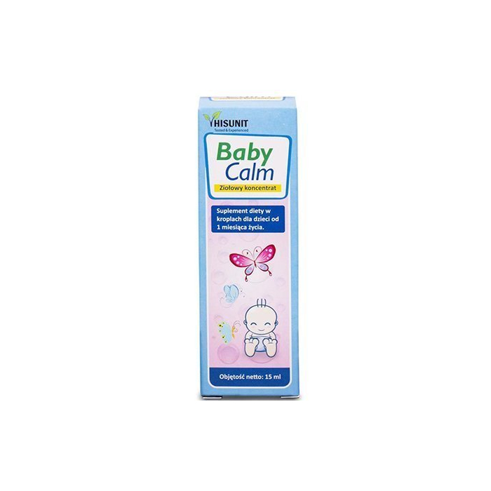 Ziołowy preparat na kolki u niemowląt 15 ml 1m+ | BABY CALM