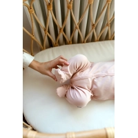 Pajacyk niemowlęcy Organic Cotton - Pudrowy | Poofi