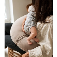 Wodoodporna poduszka do karmienia niemowląt HYGIENIC - Czekolada | Poofi