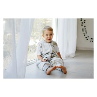 Śpiworek z nogawkami dla dzieci – Plac Budowy Grey 2.5-5L 2.0Tog | Pulp