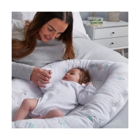Oddychający materac do spania dla niemowląt - Żyrafy | PurFlo