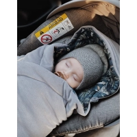 Otulacz/kocyk do fotelika samochodowego Royal Baby Denim | Sleepee