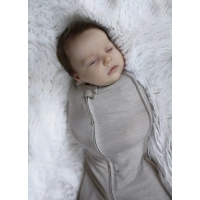 Otulacz niemowlęcy Second Step + Czapeczka Melanżowa Mięta | Sleepee