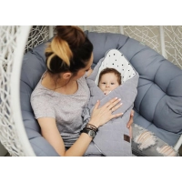 Rożek niemowlęcy Royal Baby - Grey/Grey | Sleepee