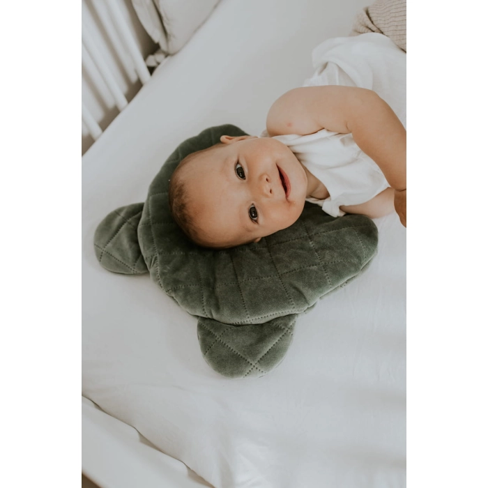 Misiowa poduszka ROYAL BABY - Green | Sleepee