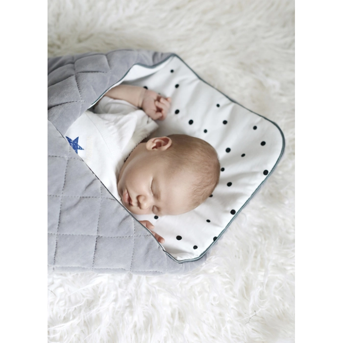 Rożek niemowlęcy Royal Baby - Grey/Grey | Sleepee