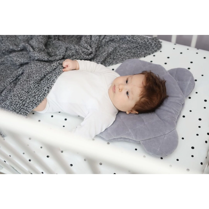 Misiowa poduszka ROYAL BABY - Denim | Sleepee