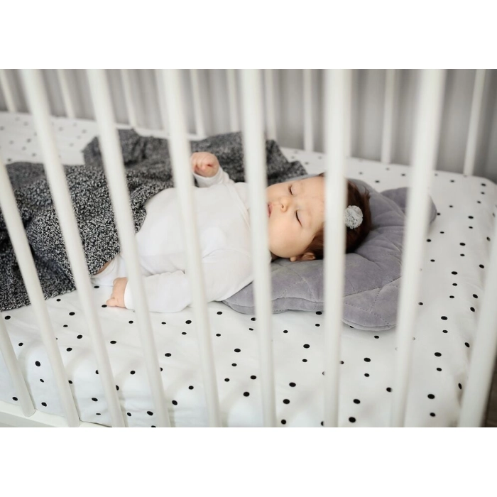Misiowa poduszka ROYAL BABY - Grey | Sleepee