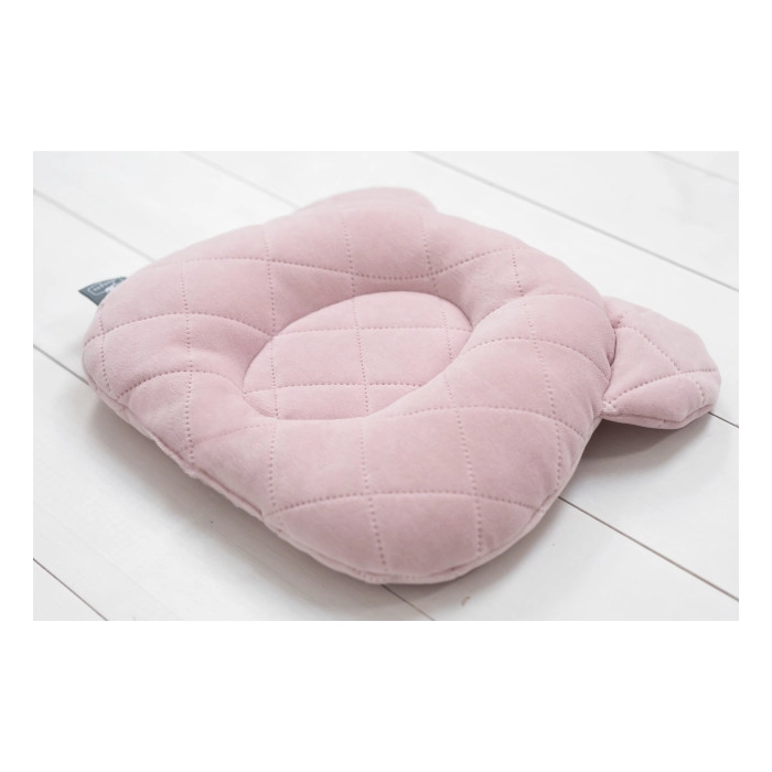 Poduszka z wglebieniem na glowke Royal Baby- Pink | Sleepee
