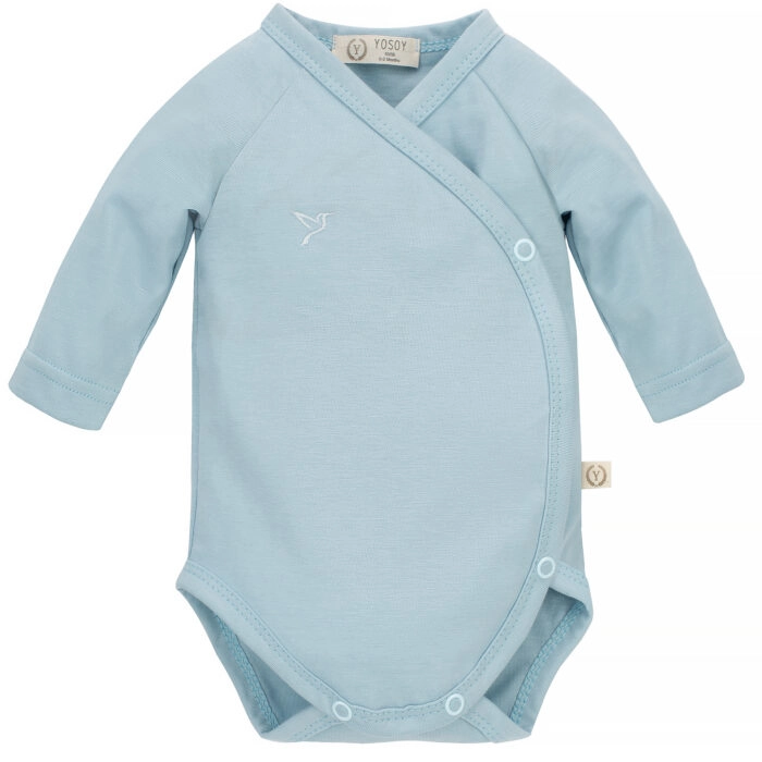 Body niemowlęce z bawełny organicznej - BLUE SKY | Yosoy