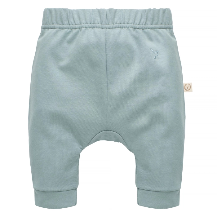 Spodnie niemowlęce z bawełny organicznej - BLUE WATER | Yosoy