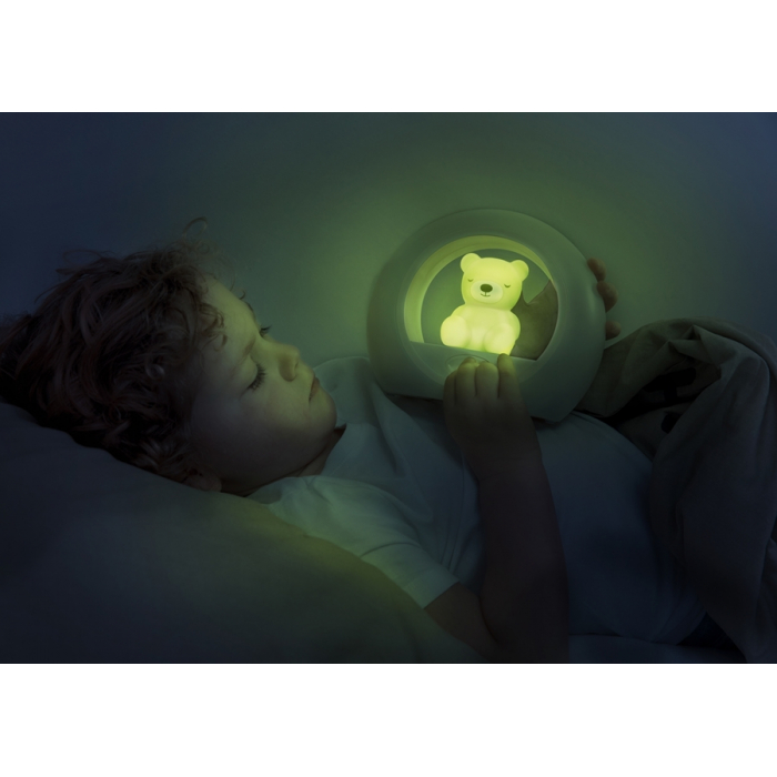 Lampka Nocna Cry Sensor - Miś Green BILLY | Zazu